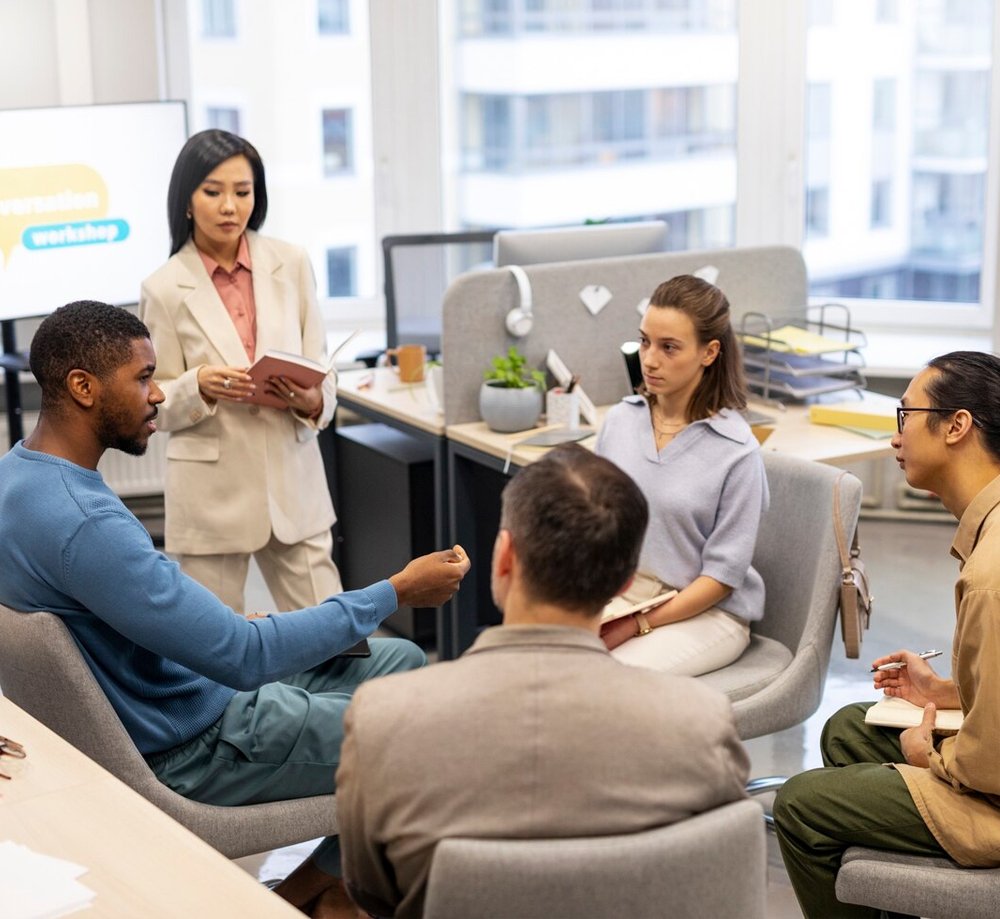 Practical training and personal support